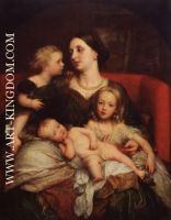 Mrs George Augustus Frederick Cavendish Bentinck and her Children