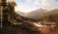Landscape with Mountains and Stream