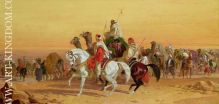 An Arab caravan