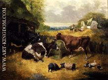 Farmyard Scene 1853
