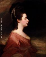 Portrait Of Harriet Gale Mrs John Blanshard