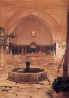 Courtyard of a Mosque at Broussa