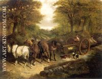 Chaining the Timber 1854