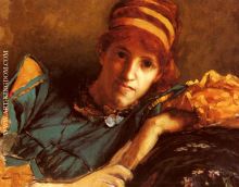 Portrait Of Miss Laura Theresa Epps Lady Alma Tadema 