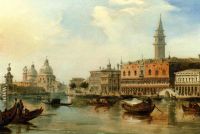 The Bacino Venice With The Dogana The Salute And The Doge s Palace