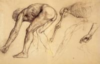 Study for the Fresco at St Stephens in Dunwich 1872 3