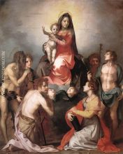 Madonna in Glory and Saints