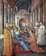 St Sixtus Ordains St Lawrence