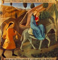 Flight to Egypt (from the paintings for the Armadio degli Ar