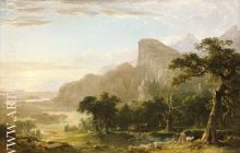 Landscape Scene From Thanatopsis