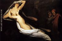 The Ghosts Of Paolo And Francesca Appear To dante And Virgil 1835