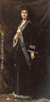 Emile Auguste Carolus A Portrait Of Helena Modjeska Chlapowski