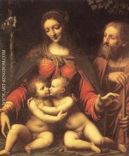 Holy Family With The Infant St John