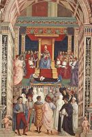 Pope Aeneas Piccolomini Canonizes Catherine Of Siena