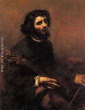 The Cellist, Self Portrait