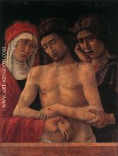 Dead Christ Supported by the Madonna and St John (PietÃ )