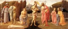 Predella  Baptism of Christ