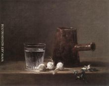 Water Glass and Jug