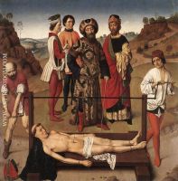 Martyrdom of St Erasmus (detail)
