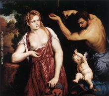 Venus and Mars with Cupid