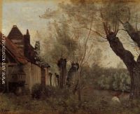 Willows and Farmhouses at Saint Catherine les Arras