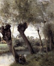 Saint Nicholas les Arras, Willows on the Banks of the Scarpe