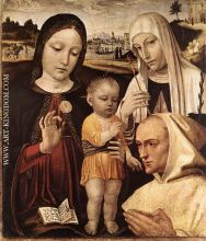 Madonna and Child, St Catherine and the Blessed Stefano Maco