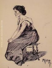 Study of A Seated Woman