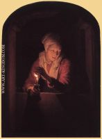 Old Woman with a Candle