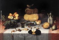 Still Life with Cheeses  1615
