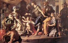 Dido Receiving Aeneas And Cupid Disguised As Ascanius