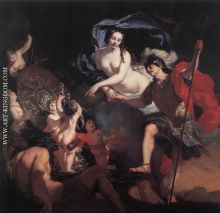 Venus Presenting Weapons To Aeneas