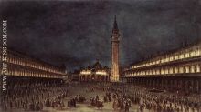 Nighttime Procession in Piazza San Marco