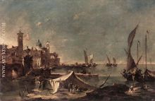 Landscape with a Fishermans Tent