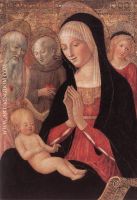 Madonna And Child With Saints And Angels