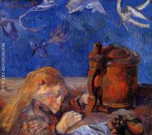 Clovis Gauguin Asleep