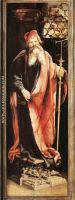 Isenheim Altarpiece  St Antony the Hermit 1515