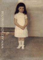 A_Portrait_of_a_Standing_Girl_in_White