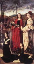 Sts Margaret And Mary Magdalene With Maria Portinari