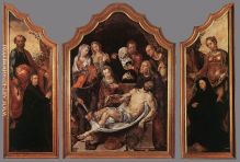 Triptych of the Entombment