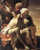 St Sebastian Tended By Irene And Her Maid