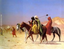 Arabs crossing the Desert