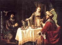 The Banquet Of Esther And Ahasuerus