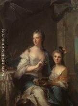 Madame Marsollier And Her Daughter