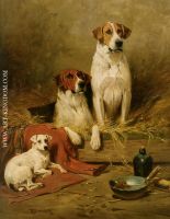 Foxhounds and a Terrier