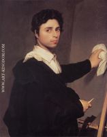 Copy after Ingres's 1804 Self Portrait