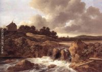Landscape With Waterfall