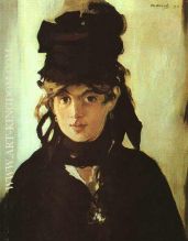 Berthe Morisot by douard Manet