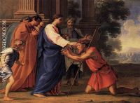Eustache Le Sueur, Christ Healing the Blind Man
