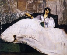 Baudelaire's Mistress, Reclining